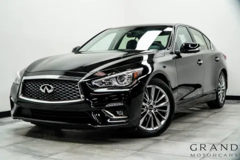 Black 2022 INFINITI Q50 LUXE for sale in Marietta, GA