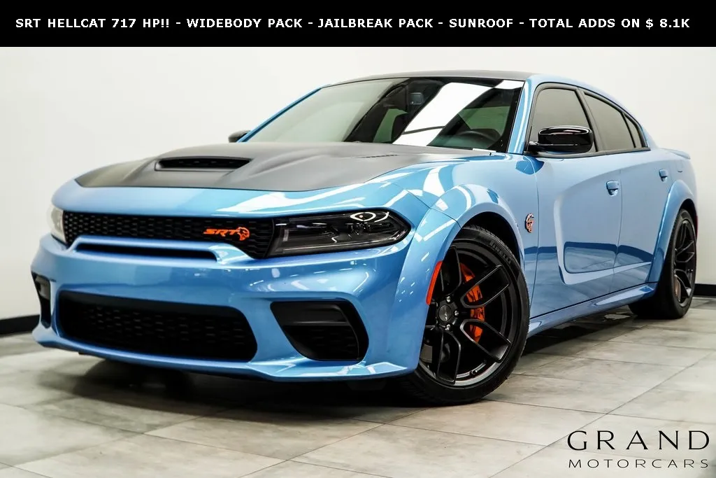 Blue 2023 Dodge Charger SRT Hellcat Widebody Jailbreak for sale in Marietta, GA
