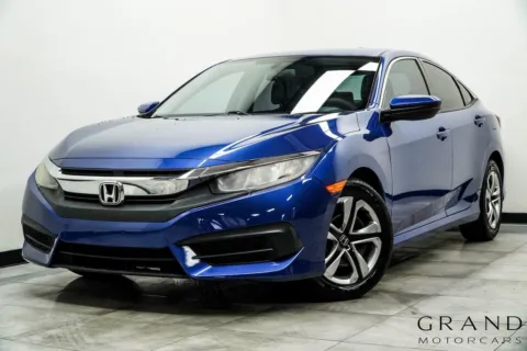 Blue 2016 Honda Civic LX for sale in Marietta, GA