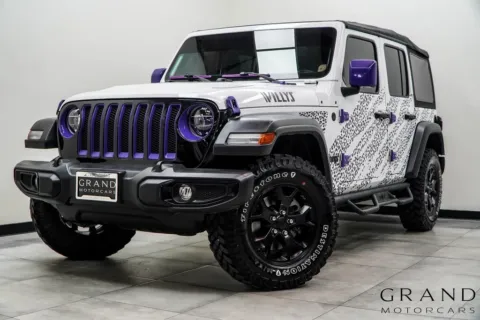 White 2021 Jeep Wrangler Unlimited Willys for sale in Marietta, GA