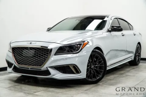 Gray 2019 Genesis G80 3.3T Sport for sale in Marietta, GA