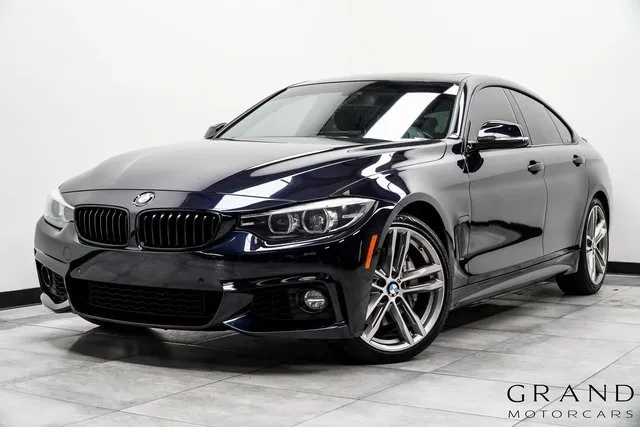 Black 2019 BMW 4 Series 430i Gran Coupe for sale in Marietta, GA