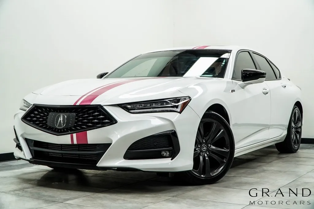 White 2021 Acura TLX A-Spec Package for sale in Marietta, GA