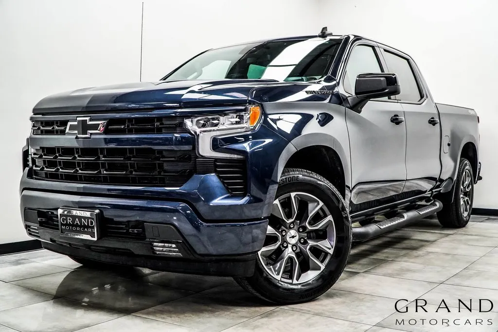 Blue 2022 Chevrolet Silverado 1500 RST for sale in Marietta, GA