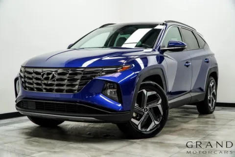 Blue 2024 Hyundai Tucson Limited for sale in Marietta, GA