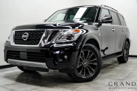 Black 2020 Nissan Armada Platinum for sale in Marietta, GA