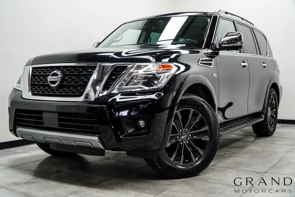 Black 2020 Nissan Armada Platinum for sale in Marietta, GA