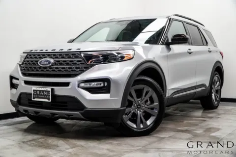 Silver 2022 Ford Explorer XLT for sale in Marietta, GA