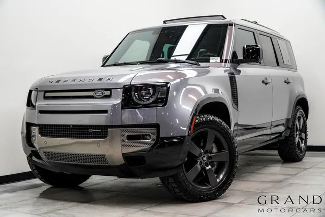 Gray 2022 Land Rover Defender 110 X-Dynamic SE for sale in Marietta, GA