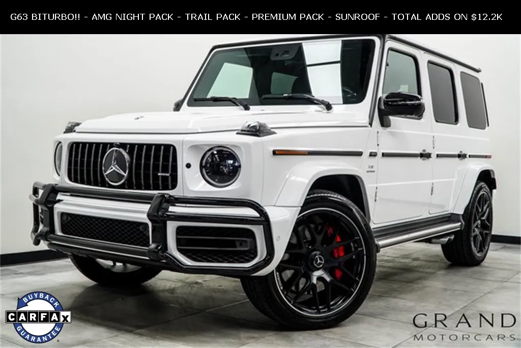 White 2020 Mercedes-Benz G-Class G 63 AMG for sale in Marietta, GA