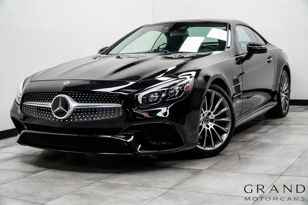 Black 2019 Mercedes-Benz SL-Class SL 450 for sale in Marietta, GA