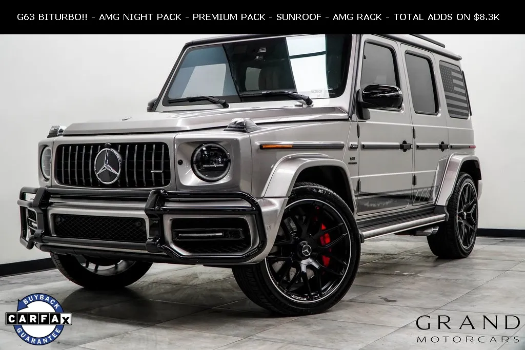 White 2021 Mercedes-Benz G-Class G 63 AMG for sale in Marietta, GA