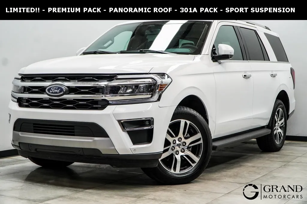 White 2024 Ford Expedition Limited for sale in Marietta, GA