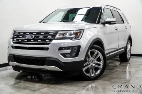 Silver 2017 Ford Explorer Limited for sale in Marietta, GA