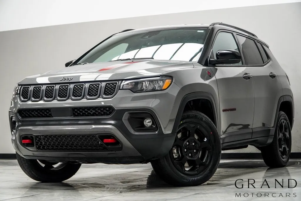 Gray 2023 Jeep Compass Trailhawk for sale in Kennesaw, GA