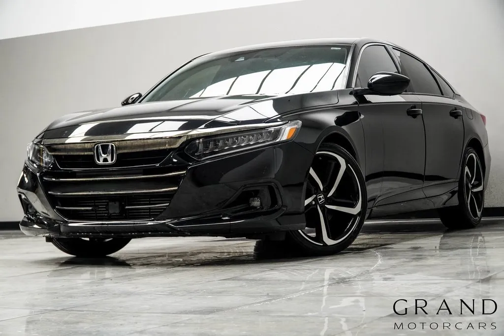 Black 2021 Honda Accord Sport for sale in Kennesaw, GA