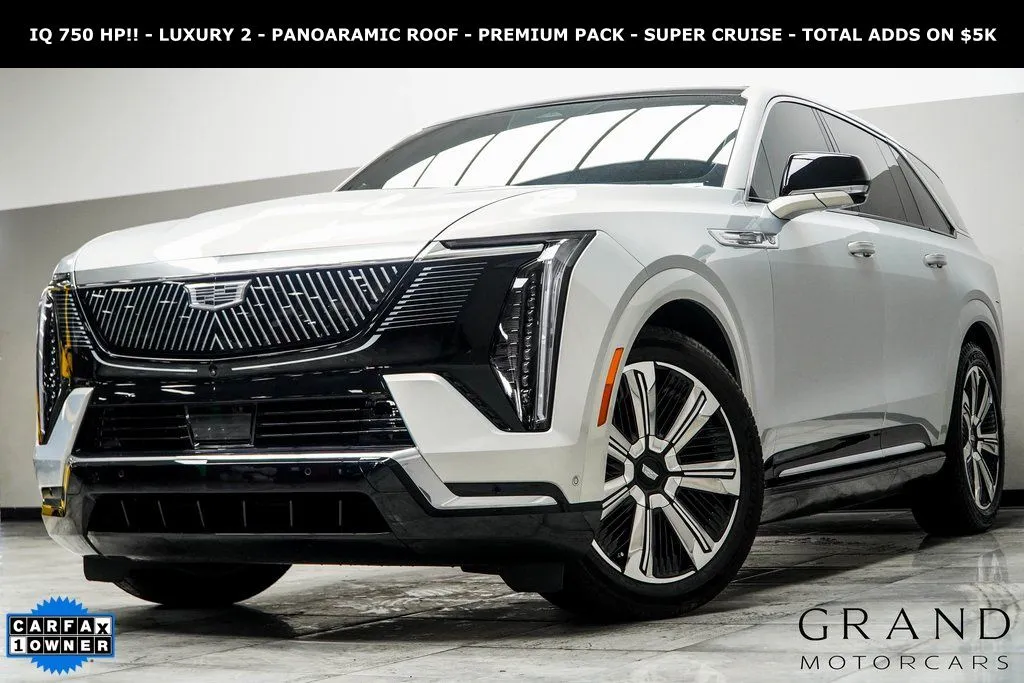 Silver 2025 Cadillac Escalade IQ Luxury 2 for sale in Kennesaw, GA