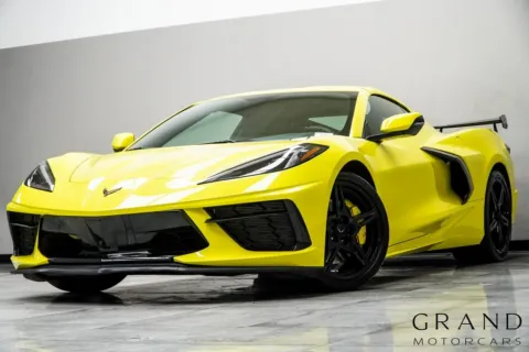 Yellow 2023 Chevrolet Corvette Stingray for sale in Kennesaw, GA