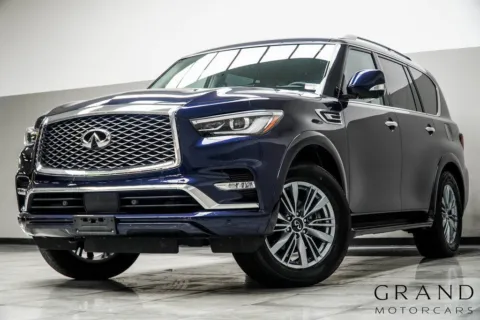 Blue 2024 INFINITI QX80 LUXE for sale in Kennesaw, GA