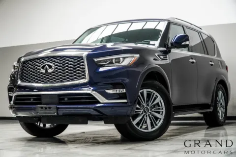 Blue 2024 INFINITI QX80 LUXE for sale in Kennesaw, GA
