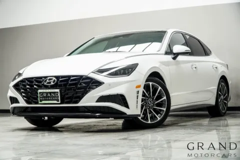 White 2023 Hyundai Sonata Limited for sale in Kennesaw, GA
