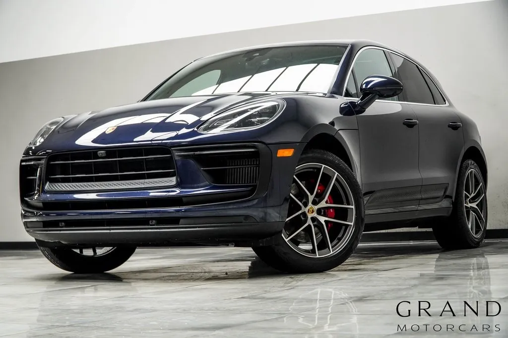 Blue 2022 Porsche Macan S for sale in Kennesaw, GA