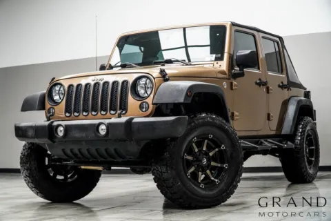 Brown 2015 Jeep Wrangler Unlimited Sport for sale in Kennesaw, GA