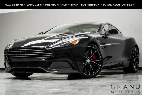 Black 2017 Aston Martin Vanquish V12 for sale in Kennesaw, GA