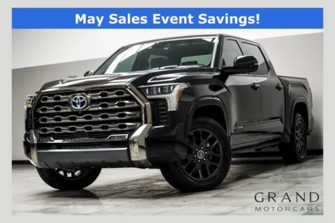 Black 2023 Toyota Tundra Hybrid Platinum for sale in Kennesaw, GA