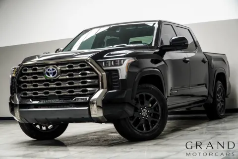 Black 2023 Toyota Tundra Hybrid Platinum for sale in Kennesaw, GA