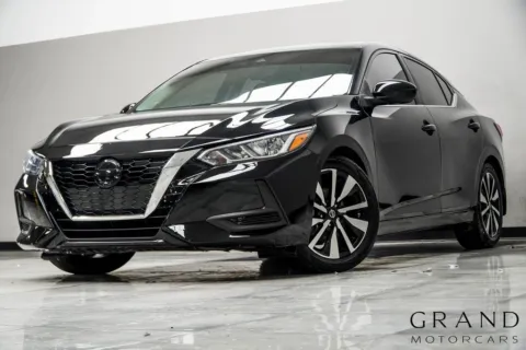 Black 2021 Nissan Sentra SV for sale in Kennesaw, GA