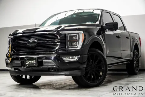 Black 2022 Ford F-150 Limited for sale in Kennesaw, GA