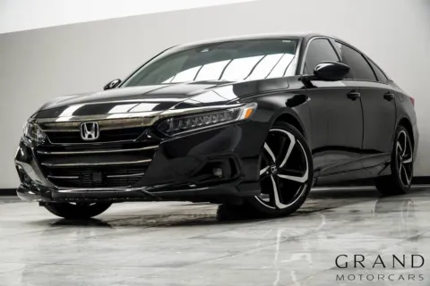 Black 2021 Honda Accord Sport for sale in Kennesaw, GA