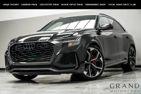 Black 2024 Audi RS Q8 4.0T for sale in Kennesaw, GA