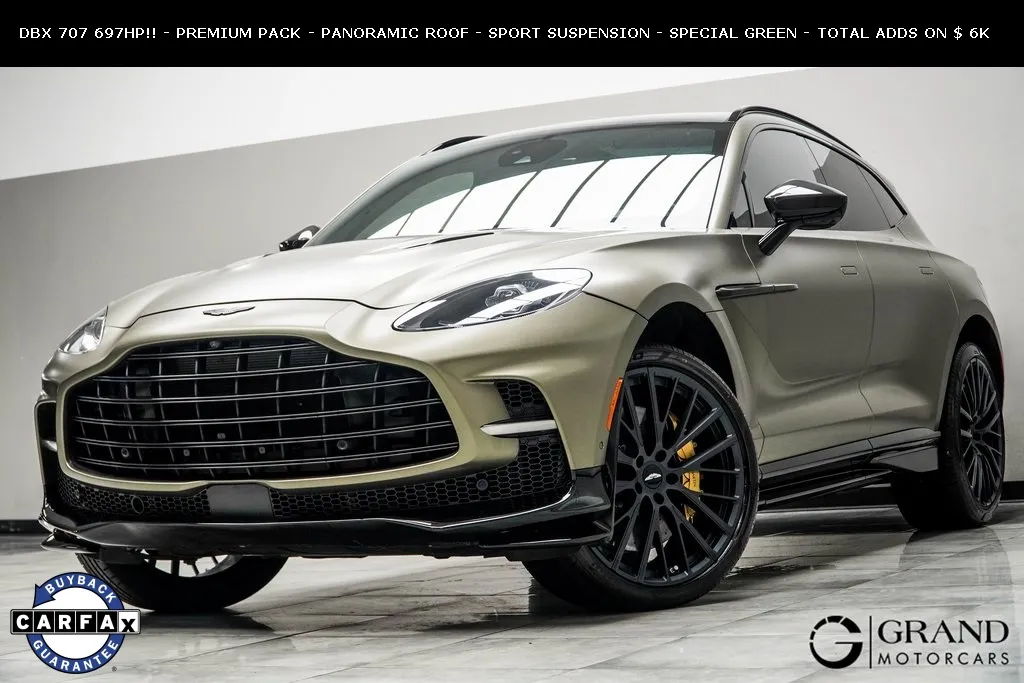 Green 2023 Aston Martin DBX 707 for sale in Kennesaw, GA