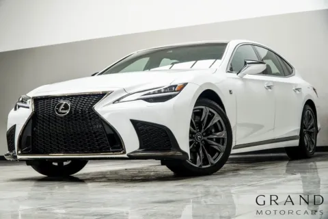White 2023 Lexus LS 500 F Sport for sale in Kennesaw, GA