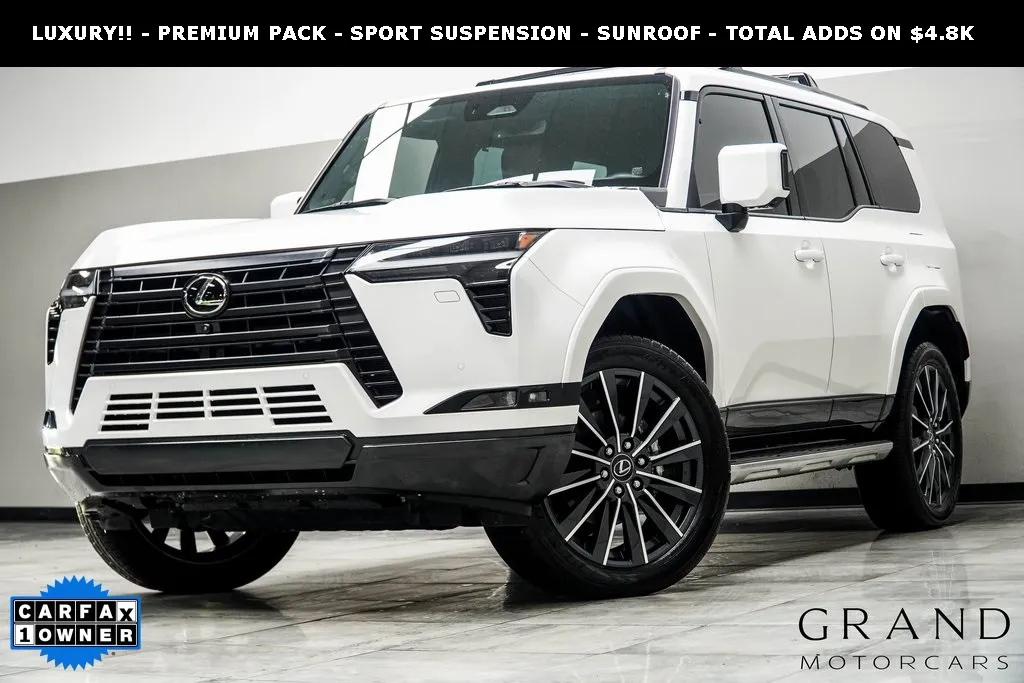 White 2024 Lexus GX 550 Luxury for sale in Kennesaw, GA