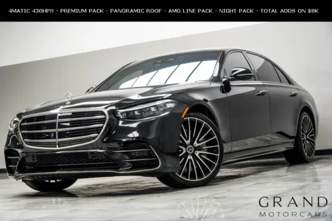 Black 2023 Mercedes-Benz S-Class S 500 for sale in Kennesaw, GA