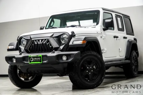 White 2020 Jeep Wrangler Unlimited Sport S for sale in Kennesaw, GA