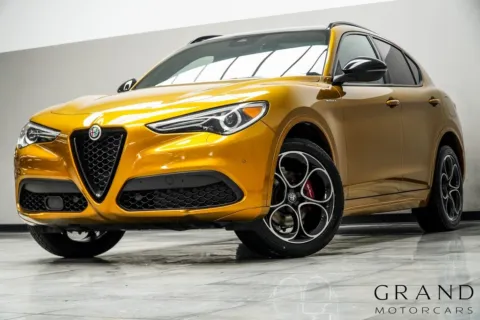 Yellow 2022 Alfa Romeo Stelvio Veloce for sale in Kennesaw, GA