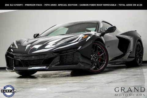 Black 2023 Chevrolet Corvette Z06 for sale in Kennesaw, GA