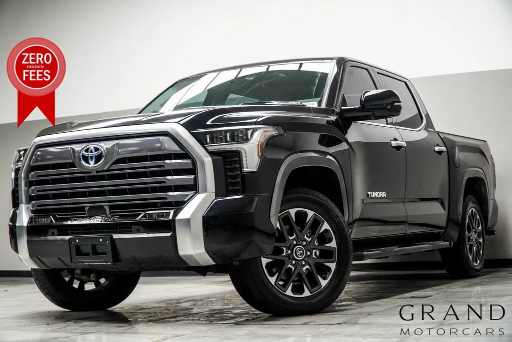 Black 2024 Toyota Tundra Hybrid Limited for sale in Kennesaw, GA