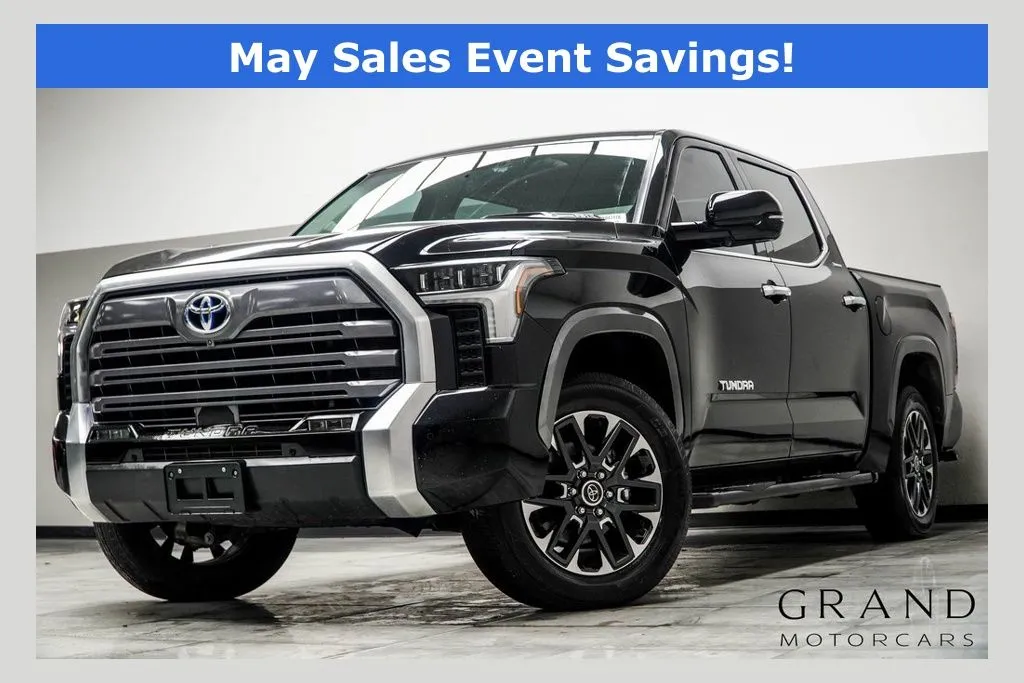 Black 2024 Toyota Tundra Hybrid Limited for sale in Kennesaw, GA