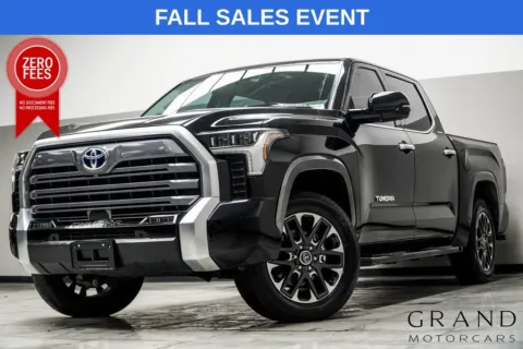 Black 2024 Toyota Tundra Hybrid Limited for sale in Kennesaw, GA