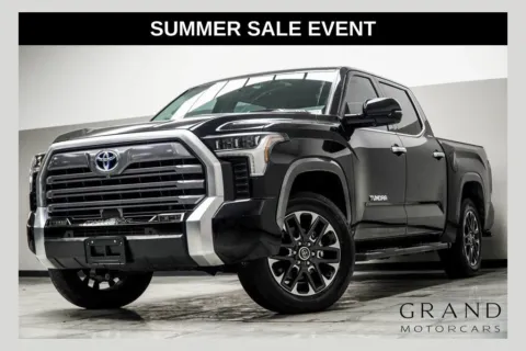 Black 2024 Toyota Tundra Hybrid Limited for sale in Kennesaw, GA