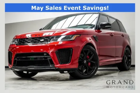 Red 2022 Land Rover Range Rover Sport SVR for sale in Kennesaw, GA