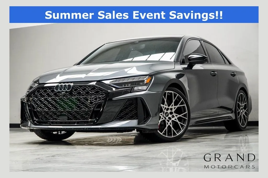 Black 2025 Audi RS 3 2.5T for sale in Kennesaw, GA