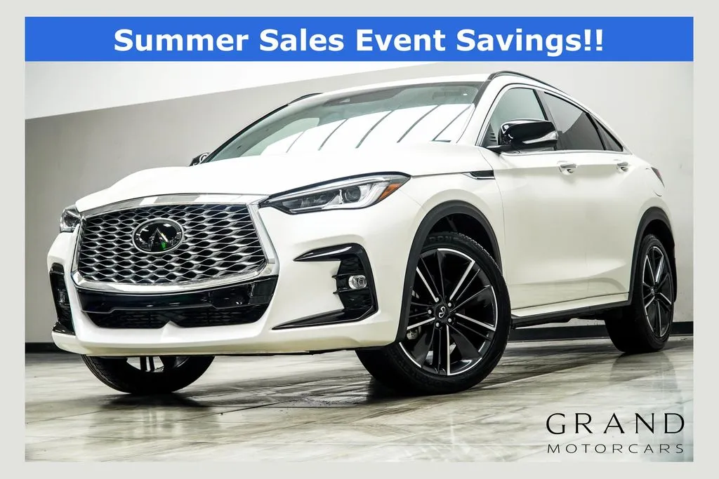 White 2023 INFINITI QX55 LUXE for sale in Kennesaw, GA