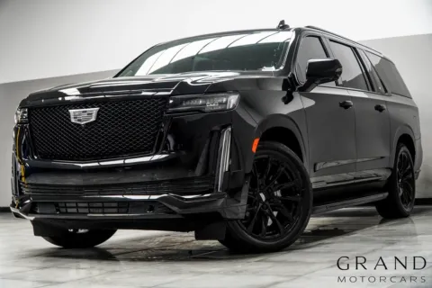 Black 2023 Cadillac Escalade ESV Sport Platinum for sale in Kennesaw, GA