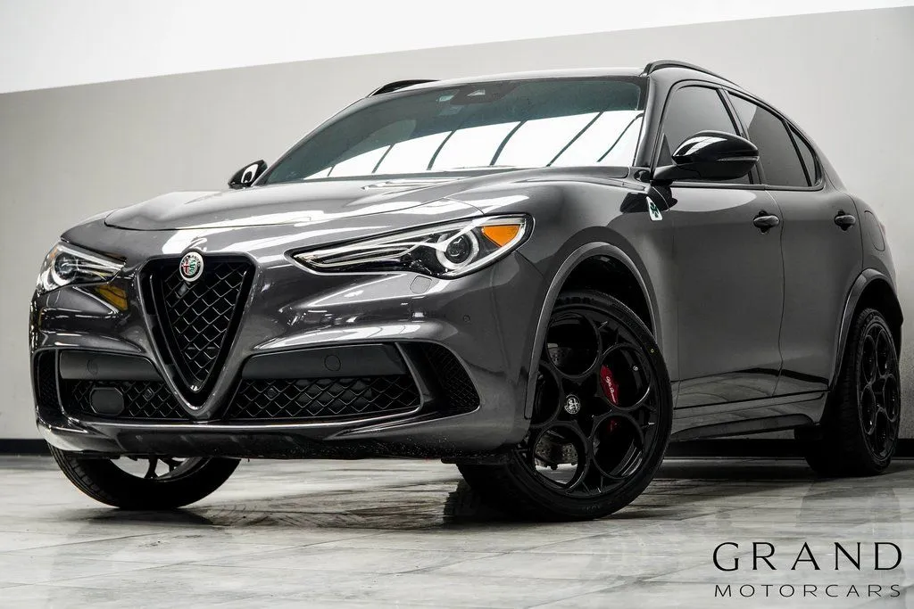 Gray 2022 Alfa Romeo Stelvio Quadrifoglio for sale in Kennesaw, GA